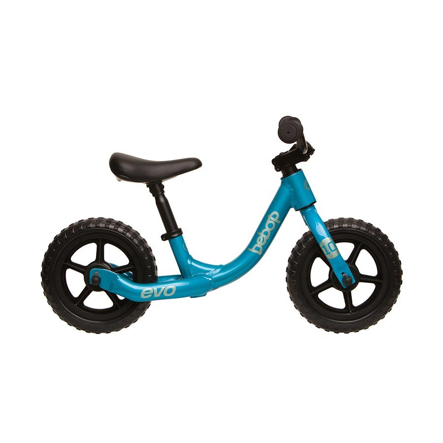 EVO Bebop 10 Balance Bike for Kids Ages 2-5 Years - Lightweight Aluminum Frame, Adjustable Seat, No Pedal Training Bike for Toddlers - Perfect for Outdoor Play, Backyard Riding & Learning to Balance