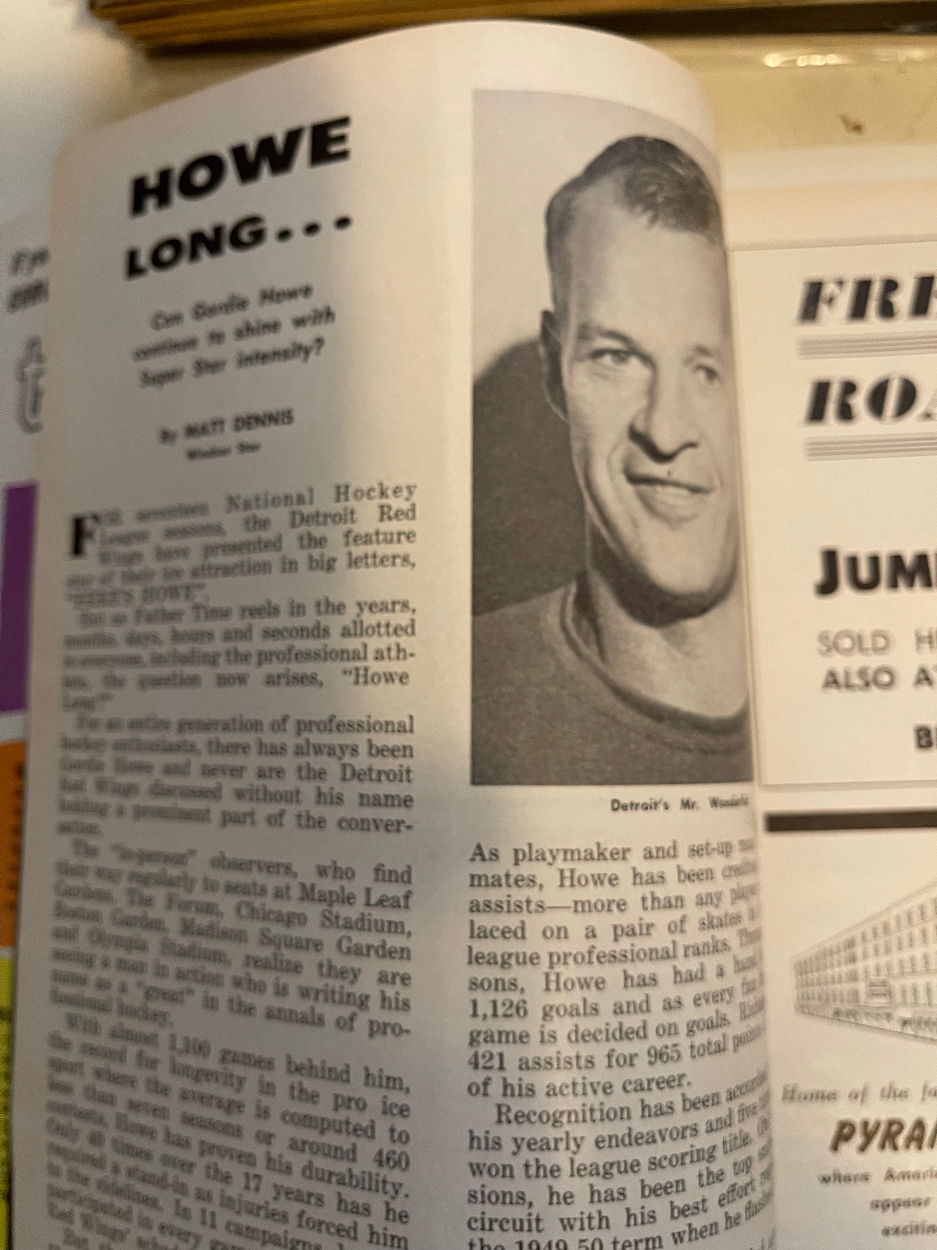 Vintage 1963 Maple Leaf Gardens Hockey Game Program - Original NHL Memorabilia for Collectors & Hockey Fans - Perfect for Sports Memorabilia Displays & Hockey History Enthusiasts