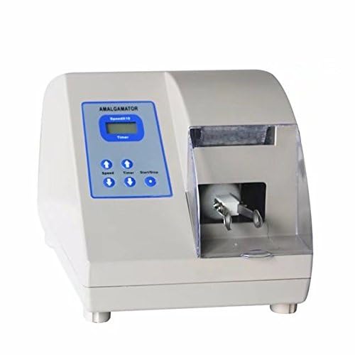 BONEW Oral Lab Digital Amalgamator - High Speed Noiseless Amalgam Mixing Machine for Dental Capsules | Professional Dental Lab Equipment HL-AH G10 | Perfect for Dental Clinics, Laboratories & Crown/Bridge Work