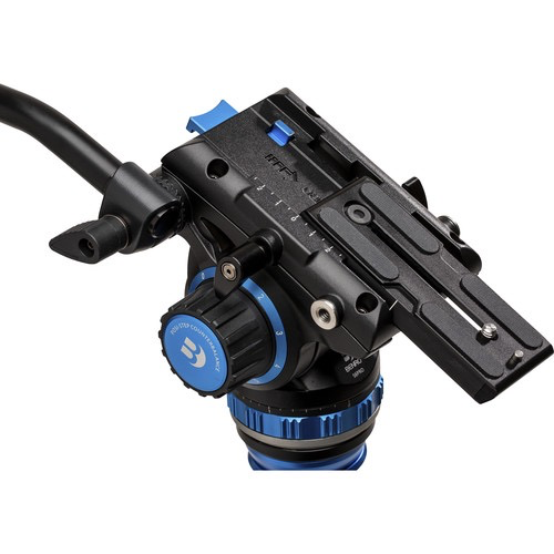 Benro S6PRO Professional Video Tripod Head - Smooth 360° Pan & Tilt for DSLR Cameras - Perfect for Vlogging, Filmmaking & Photography