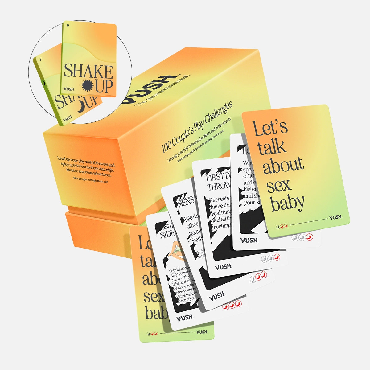 100 Couples Challenge Cards with Scratch Offs - Romantic Date Night Ideas & 3 Spice Levels in Travel Box | Fun Relationship Games for Anniversaries, Valentine's Day & Honeymoon