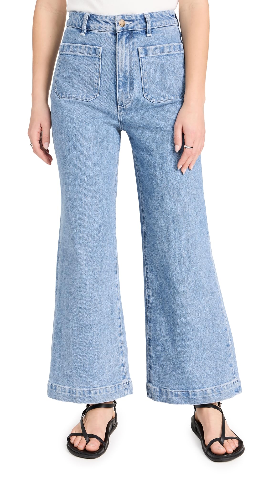 Rolla's Women's Sailor Lily Blue Jeans - High Waist Skinny Denim Pants for Casual Wear & Everyday Outfits