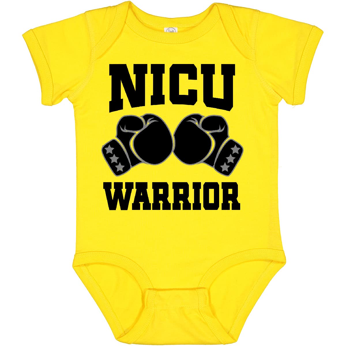Inktastic NICU Warrior Baby Boy Onesie - Cute & Comfortable Infant Bodysuit for Newborns - Perfect for NICU Graduation, Baby Showers & Hospital Photos