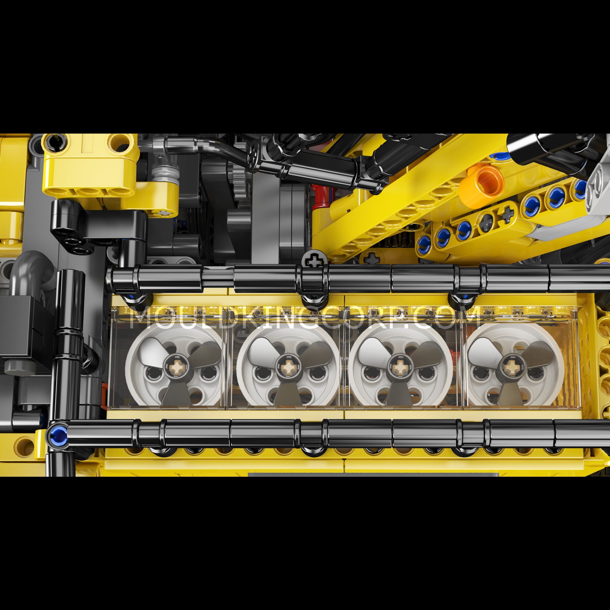 MOULD KING 17070 Liebherr R 9800 Mining Excavator Building Set - 4767 Piece Construction Toy for Adults & Kids | STEM Educational Model Kit | Perfect for Collectors, Mining Enthusiasts & Construction Lovers