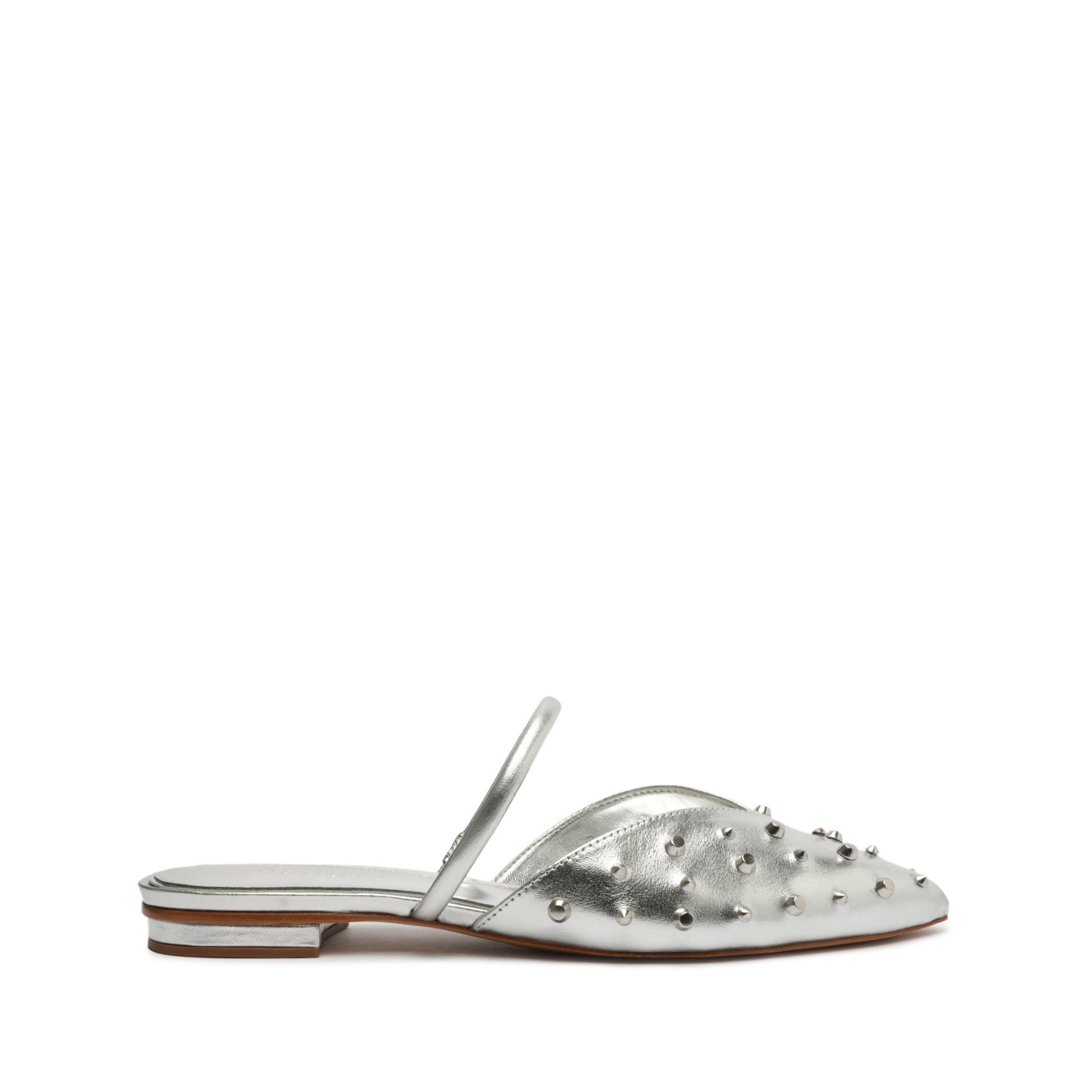 Gayle Metallic Leather Flat Shoes for Women - Stylish & Comfortable Ballet Flats for Casual Wear, Office & Everyday Use