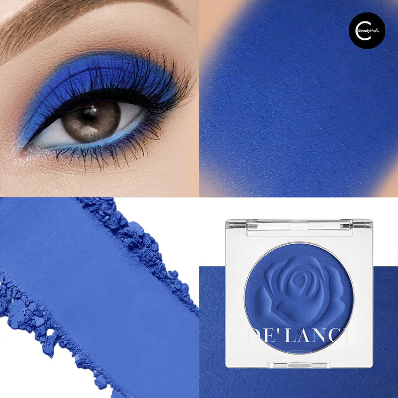 DE'LANCI Magnetic Single Eyeshadow - Long Lasting, Highly Pigmented, Easy to Apply - Perfect for Everyday Makeup & Professional Looks