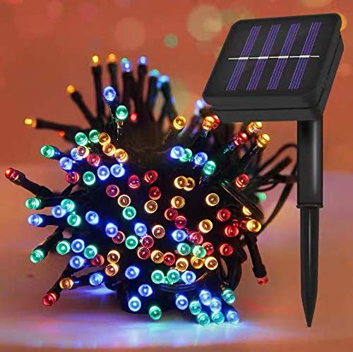 72FT 200LED Solar String Lights Outdoor Waterproof with Motion Sensor - 8 Lighting Modes for Christmas Decor, Halloween Party, Garden, Patio & Backyard Decoration | Solar Powered Fairy Lights for Wedding, Landscape & Pathway Lighting