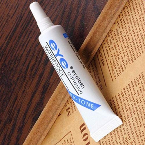Waterproof Clear White Eyelash Glue - 7g (Pack of 1) | Long Lasting Lash Adhesive for False Lashes | Perfect for Daily Wear, Special Occasions & Makeup Artists