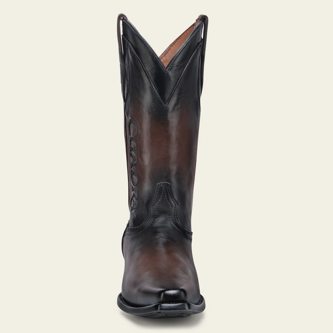 1B2TRS Men's Cuadra Chocolate Brown Cowhide Leather Cowboy Boots - Stylish & Durable for Western Wear, Rodeo, and Country Fashion