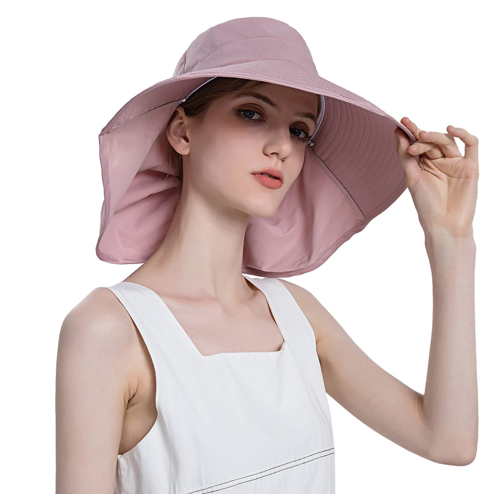 Women's Embroidered Fisherman Hat - Hip Hop Sun Cap, Foldable Summer Beach Hat for Outdoor Activities, Travel & Fashion