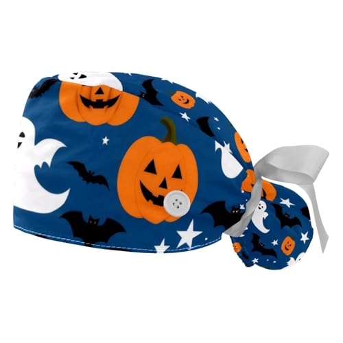 Halloween Pumpkins Bats