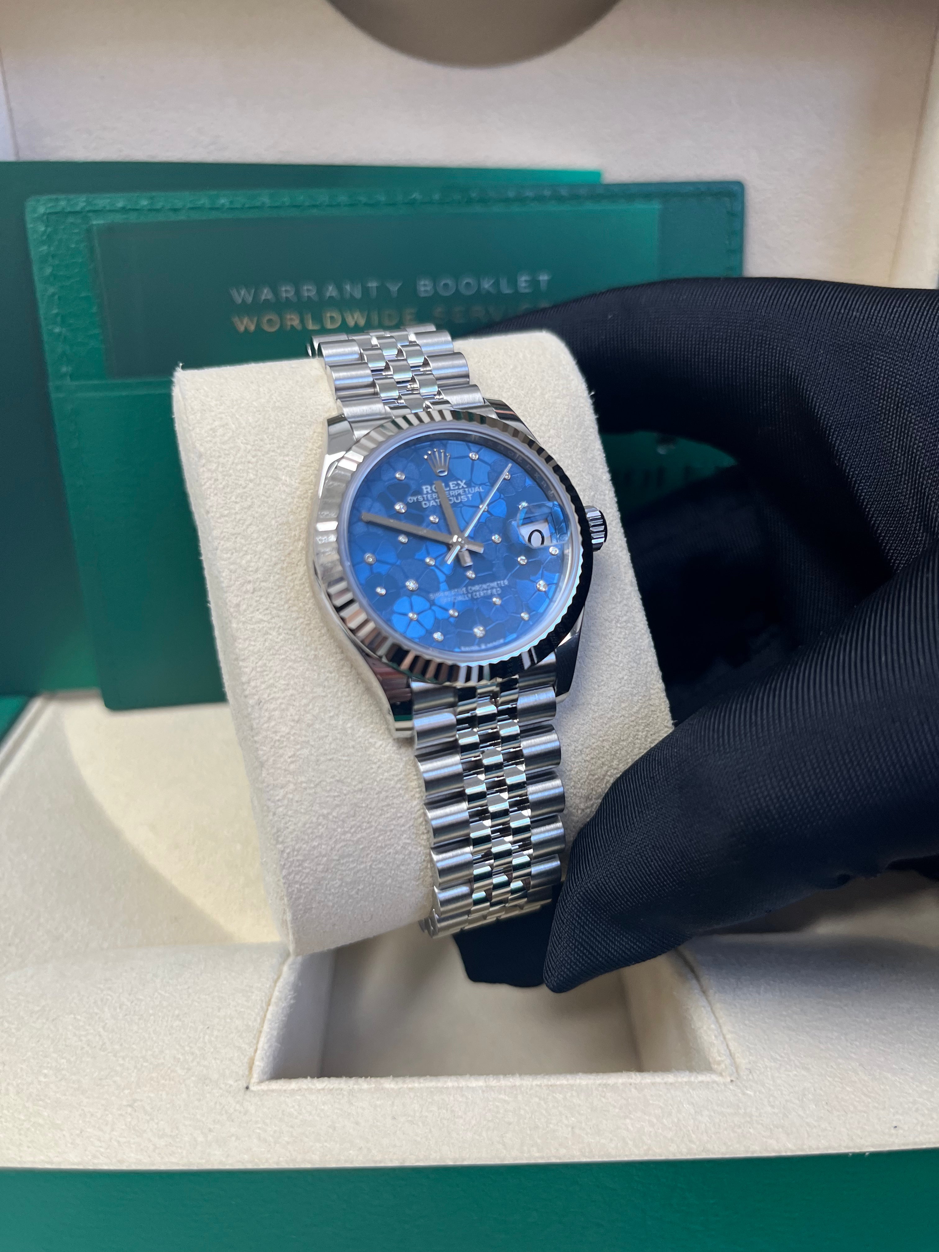 Rolex Datejust 31mm Watch - 2022 New Model Oystersteel & White Gold Jubilee Bracelet (Ref.278274) | Luxury Women's Watch for Business, Party & Special Occasions