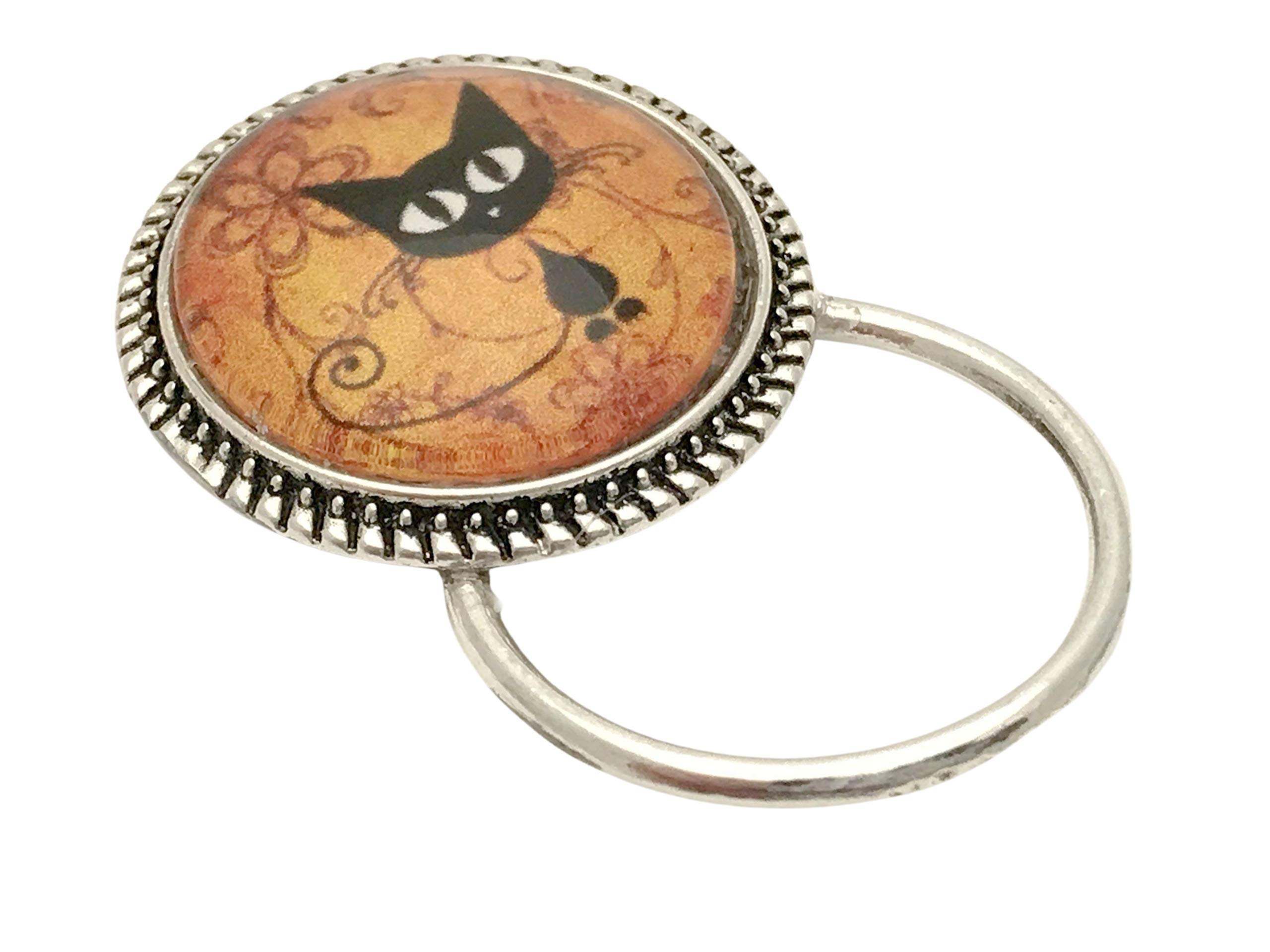 Stylish Cat Eye Glasses Holder for Women - Secure Sunglass Attachment - Perfect for Reading, Driving & Outdoor Activities