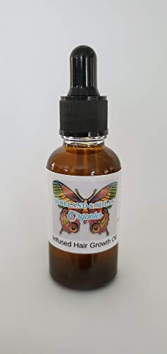 Natural Infused Hair Growth Oil for Thicker & Longer Hair - Stimulates Scalp & Reduces Hair Loss - Perfect for Daily Use, Styling & Hair Care Routine