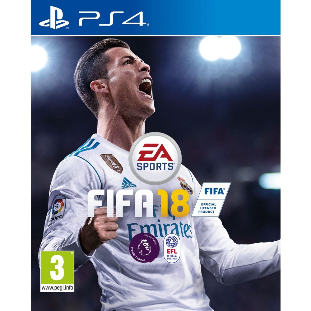 FIFA 18 Soccer Video Game for PlayStation 4 (PS4) - Realistic Football Simulation for Sports Fans & Competitive Gaming