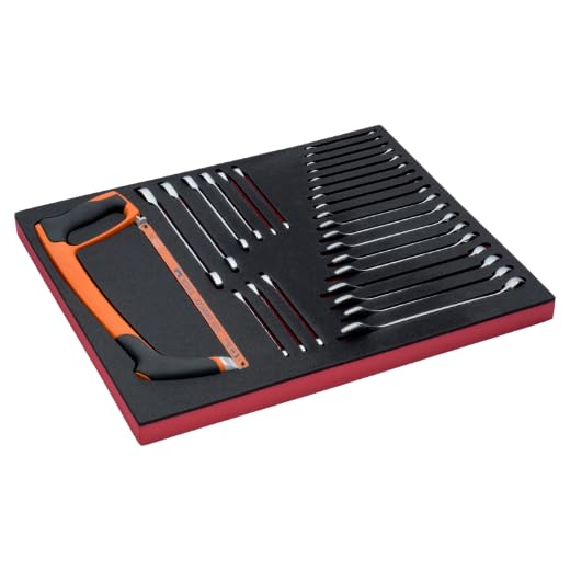 Bahco Professional Hand Tool Kit - Durable Mechanics Tools Set for Home Repair, Auto Maintenance & DIY Projects