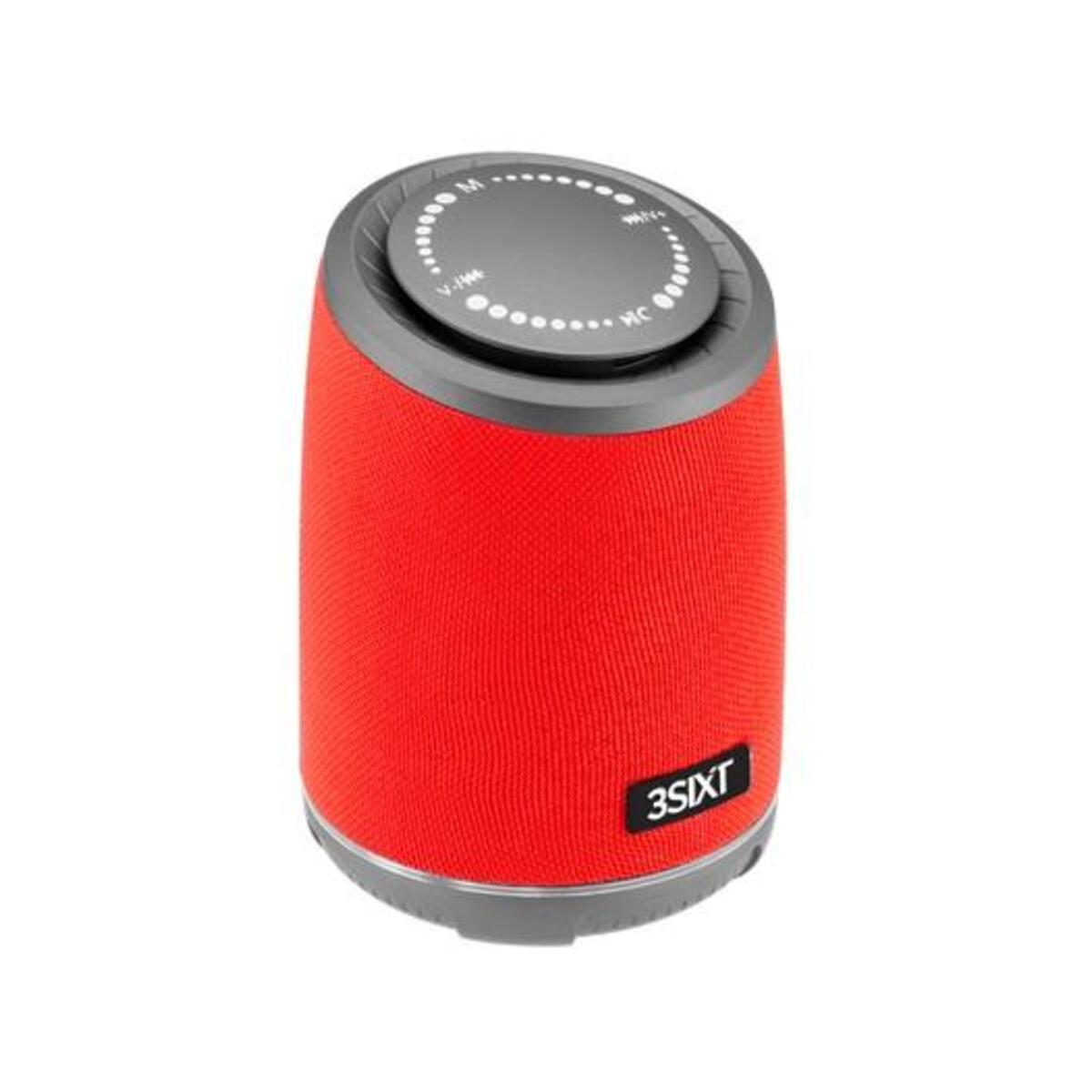 3sixT Fury Wireless RGB Bluetooth Speaker - 10W Portable Waterproof IPX4 with Built-in Mic - Perfect for Outdoor, Pool, Beach & Party Use
