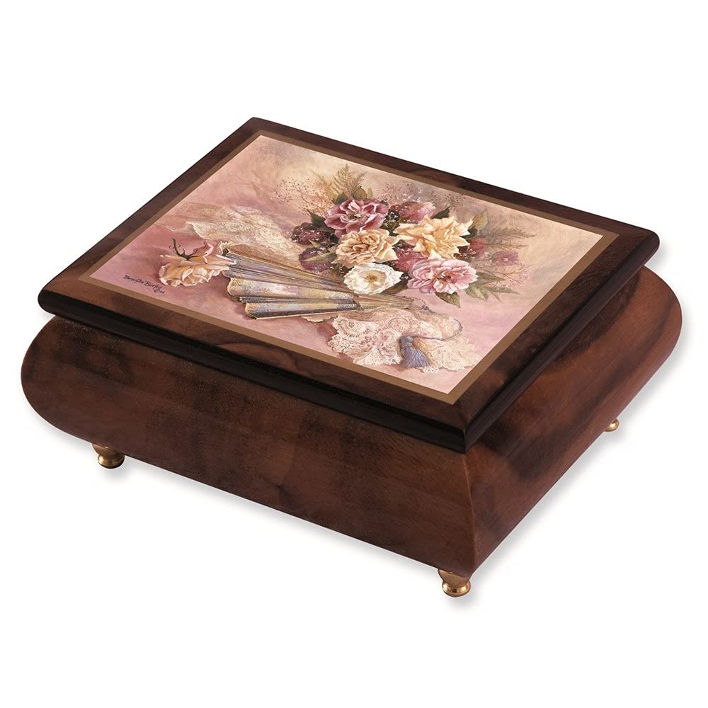 Nostalgia Music Box by Diamond2Deal Artist Brenda Burke - Perfect Gift for Music Lovers, Home Décor & Collectors