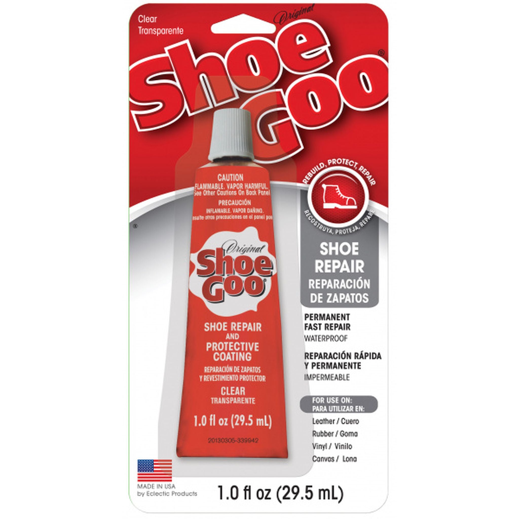 Gray Nicolls Shoe Goo - Strong Shoe Repair Adhesive for Sneakers, Boots & Sports Shoes - Perfect for Fixing Soles, Heels & Rubber Parts - Ideal for Athletes, Hikers & Everyday Use