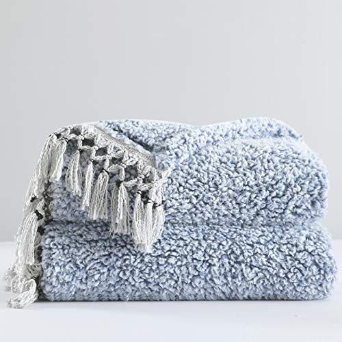 Blue With Tassel