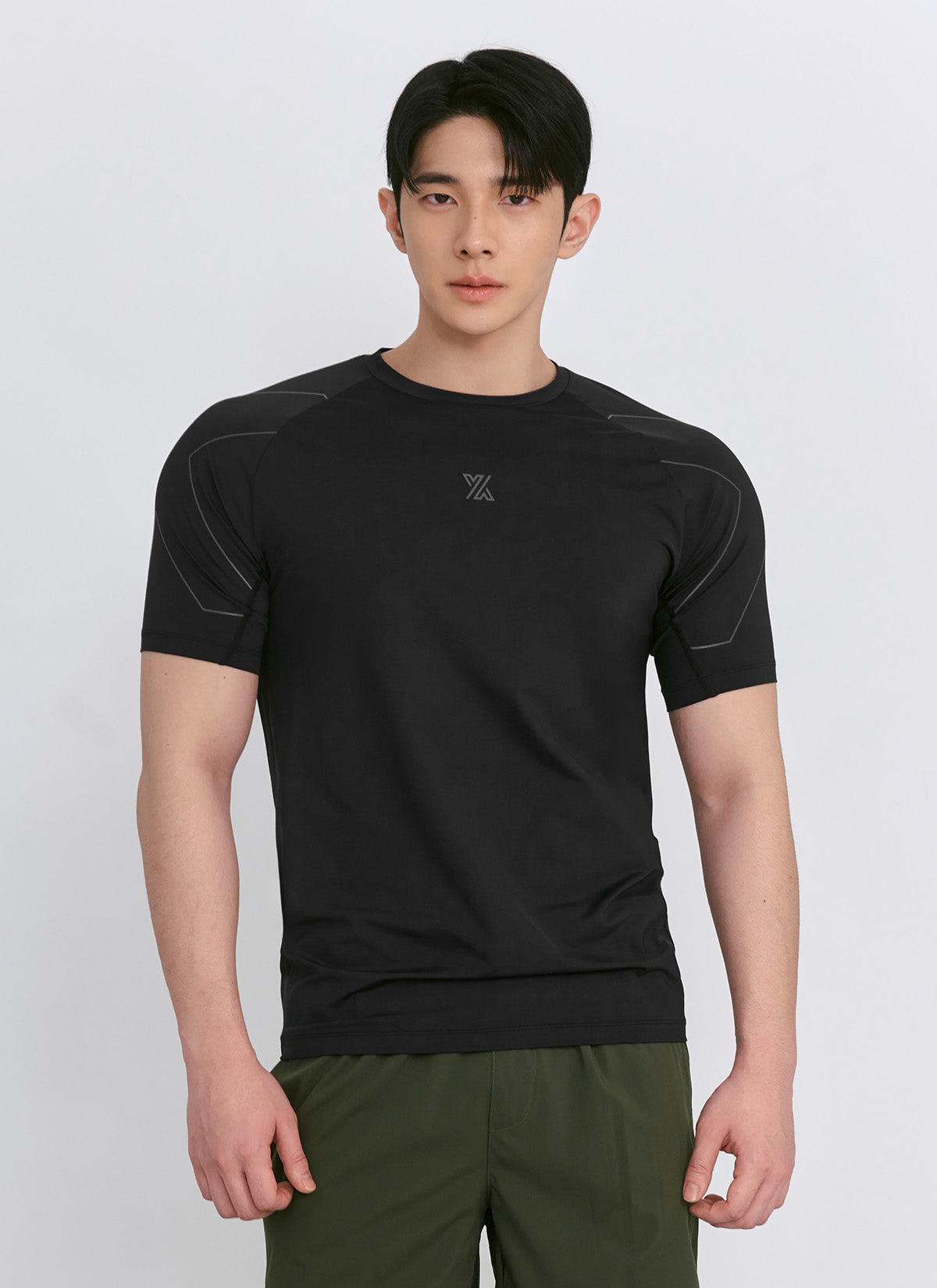 Active Cooling Muscle Fit Short Sleeve Workout Shirt for Men - Gym, Running & Sports Performance Apparel