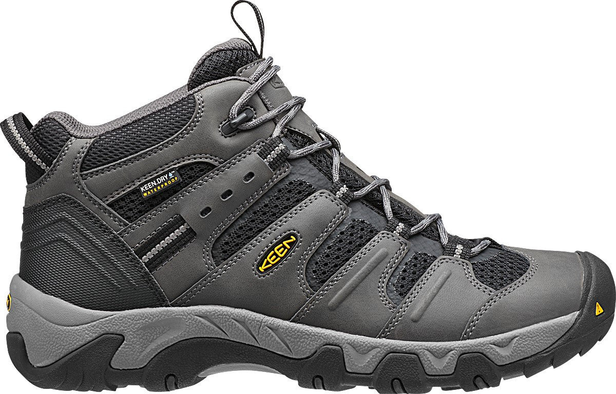KEEN Men's Koven Mid WP Waterproof Hiking Boots - Lightweight & Durable Outdoor Shoes for Trail Walking, Camping & Backpacking Adventures
