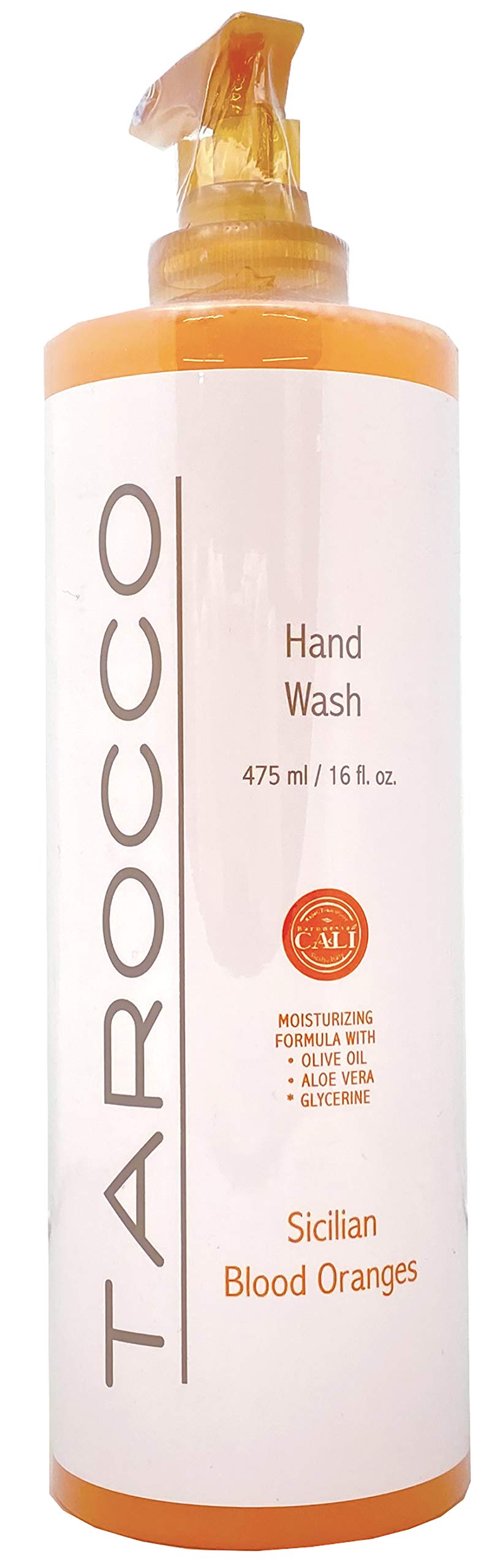 Tarocco Natural Hand Wash - Gentle & Moisturizing Liquid Soap for Dry Skin - Perfect for Kitchen, Bathroom & Sensitive Hands