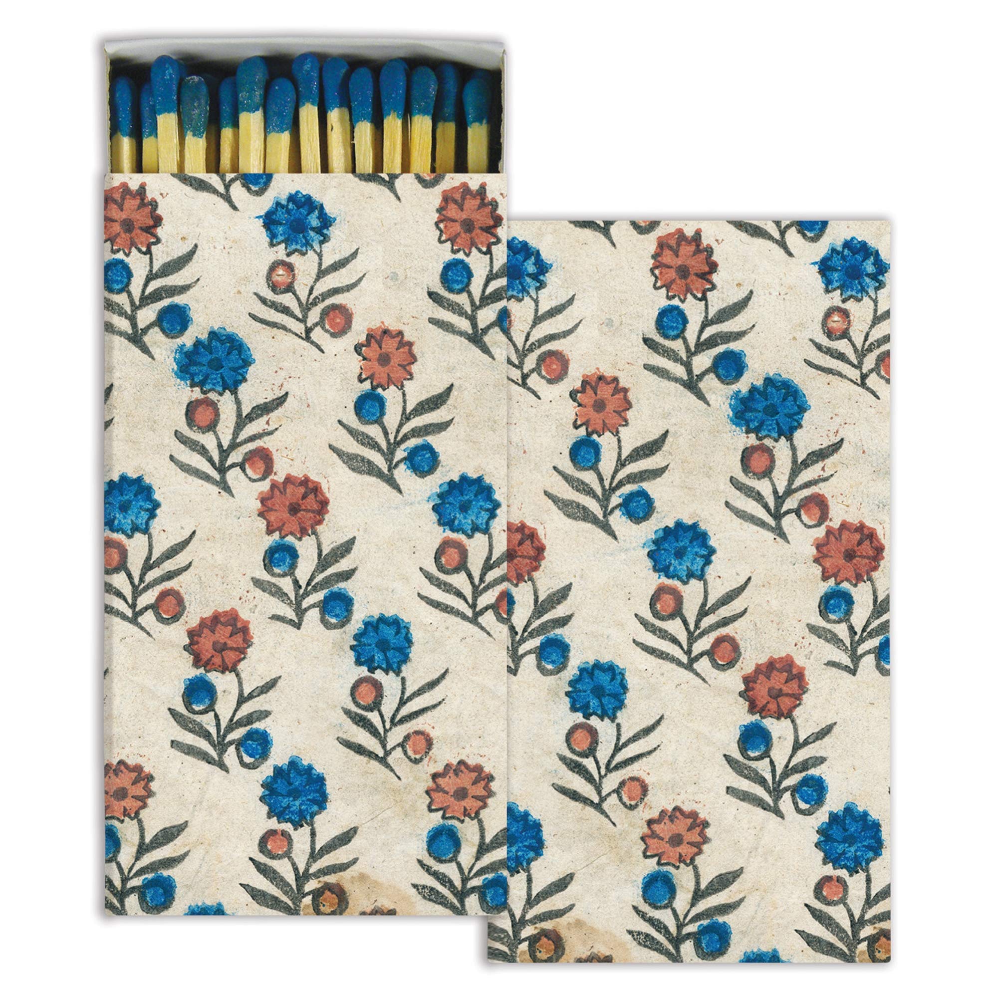 Premium Decorative Match Boxes - Dominotes Long Kitchen Matches for Lighting Candles, Grills, Fireplaces & More | Set of 3 Elegant Matchboxes - Perfect for Home Decor, Gift Giving & Fireplace Accessories