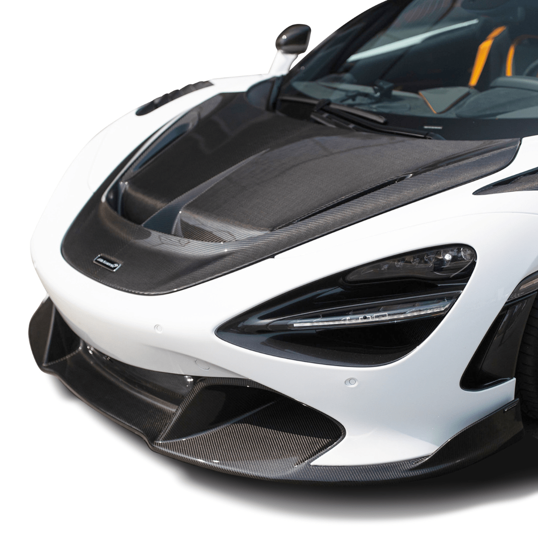 McLaren 720S Silverstone Edition Carbon Fiber Aero Hood - High Performance Car Hood for McLaren 720S - Perfect for Racing, Car Shows & Performance Upgrades
