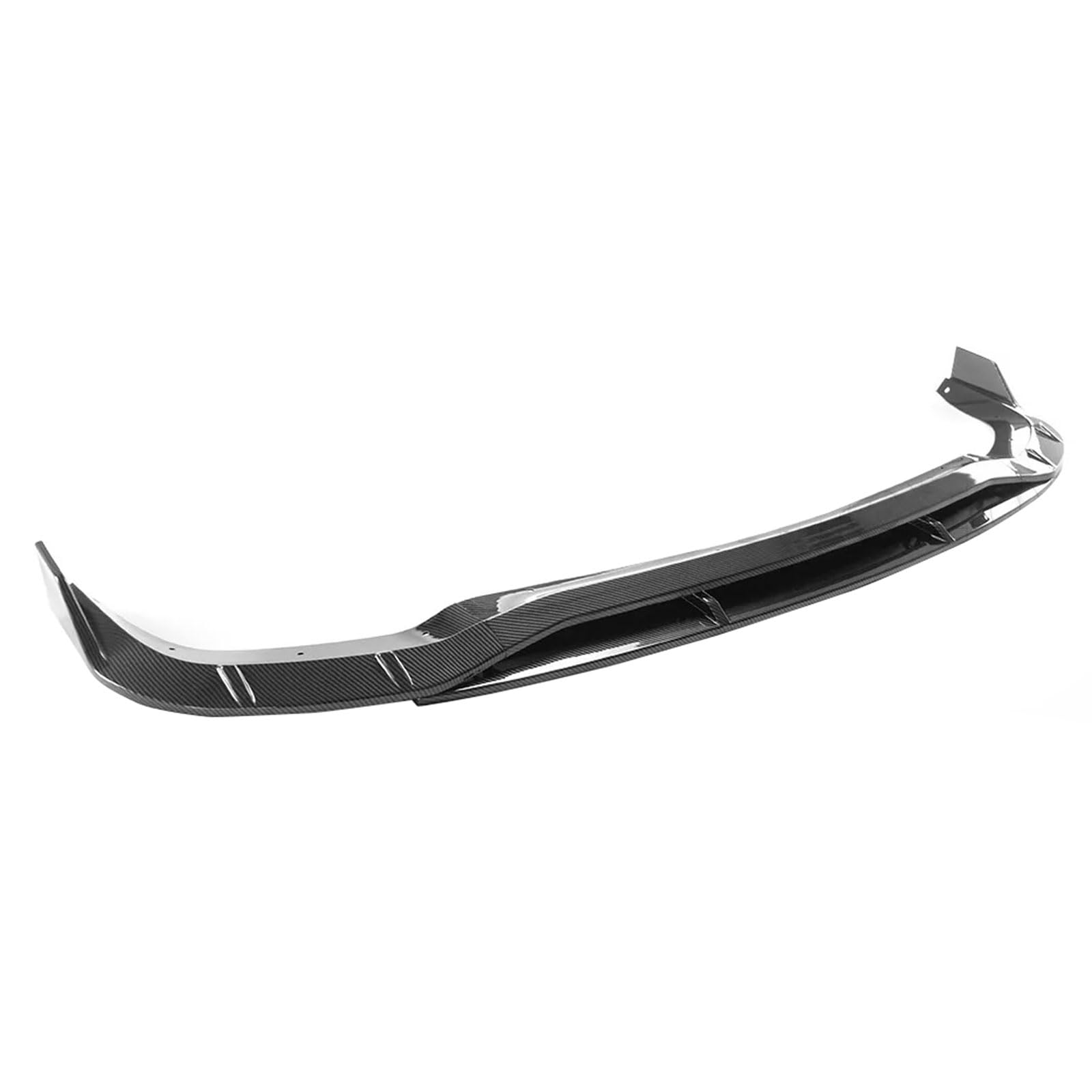 FREEMOTOR802 Front Bumper Lip Splitter for 2021-2025 Dodge Durango SRT Hellcat | IKON Style ABS Plastic Air Dam Chin Spoiler | 4PCS Carbon Fiber Style Underbody Lower Guard Protector | Perfect for Street Racing & Car Shows