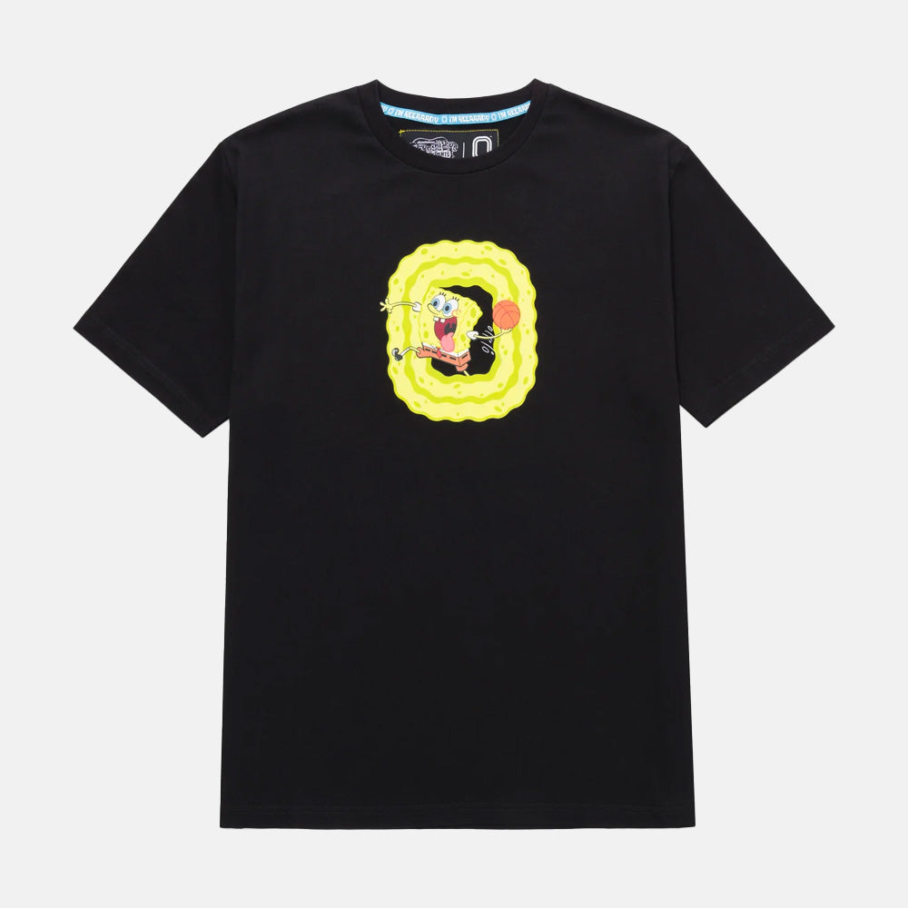 Spongebob SquarePants Classic Cotton T-Shirt for Men & Women - Cartoon Character Graphic Tee for Casual Wear, Cosplay, and Gift Giving