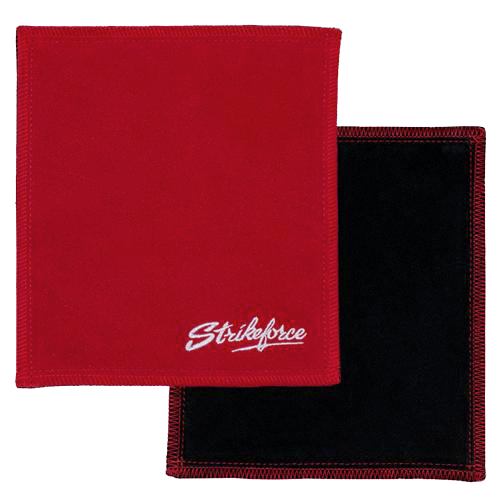 KR Strikeforce Shammy Leather Pad Red/Black - Premium Gun Cleaning & Maintenance Accessory for Firearm Enthusiasts | Perfect for Range Days, Hunting Trips & Gun Care Kits