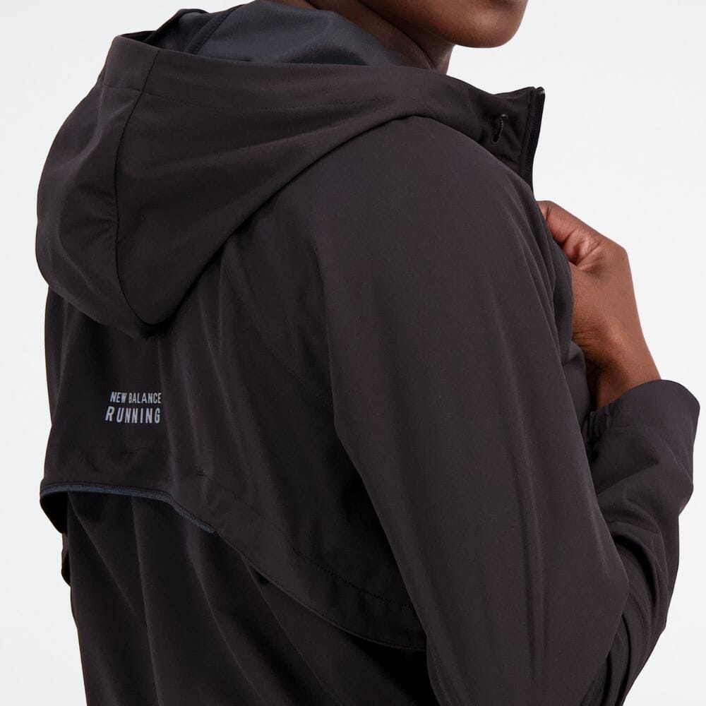 New Balance Women's Impact Run Water Resistant Running Jacket - Lightweight Windbreaker for Outdoor Jogging & Hiking