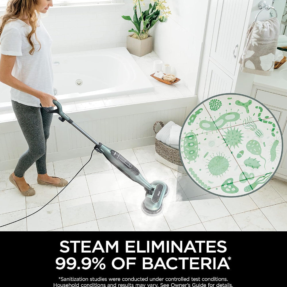 SHARK S7000C Steam Mop - All-in-One Hard Floor Cleaner with Scrubbing & Sanitizing | Factory Serviced with 90-Day Warranty | Perfect for Tile, Laminate & Hardwood Floors