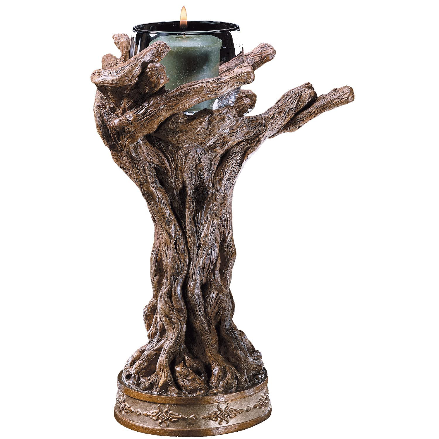 The Noble Collection Gandalf The Grey Votive Candle Holder - Lord of The Rings Collectible for Home Decor, Gift for Fantasy Fans & Movie Lovers - Perfect for Halloween, Christmas Decorations & Themed Parties