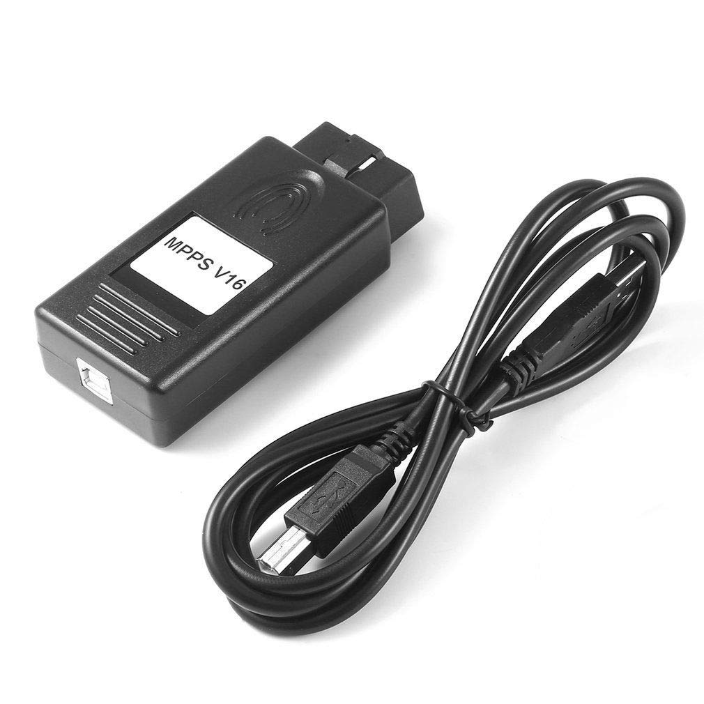 MACHSWON MPPS V16 ECU Chip Tuning Flasher - Car Performance Chip Remapping Tool for EDC15/16/17 | OBD2 Scanner & Diagnostic Device | Engine Tuning for Better Fuel Efficiency & Power