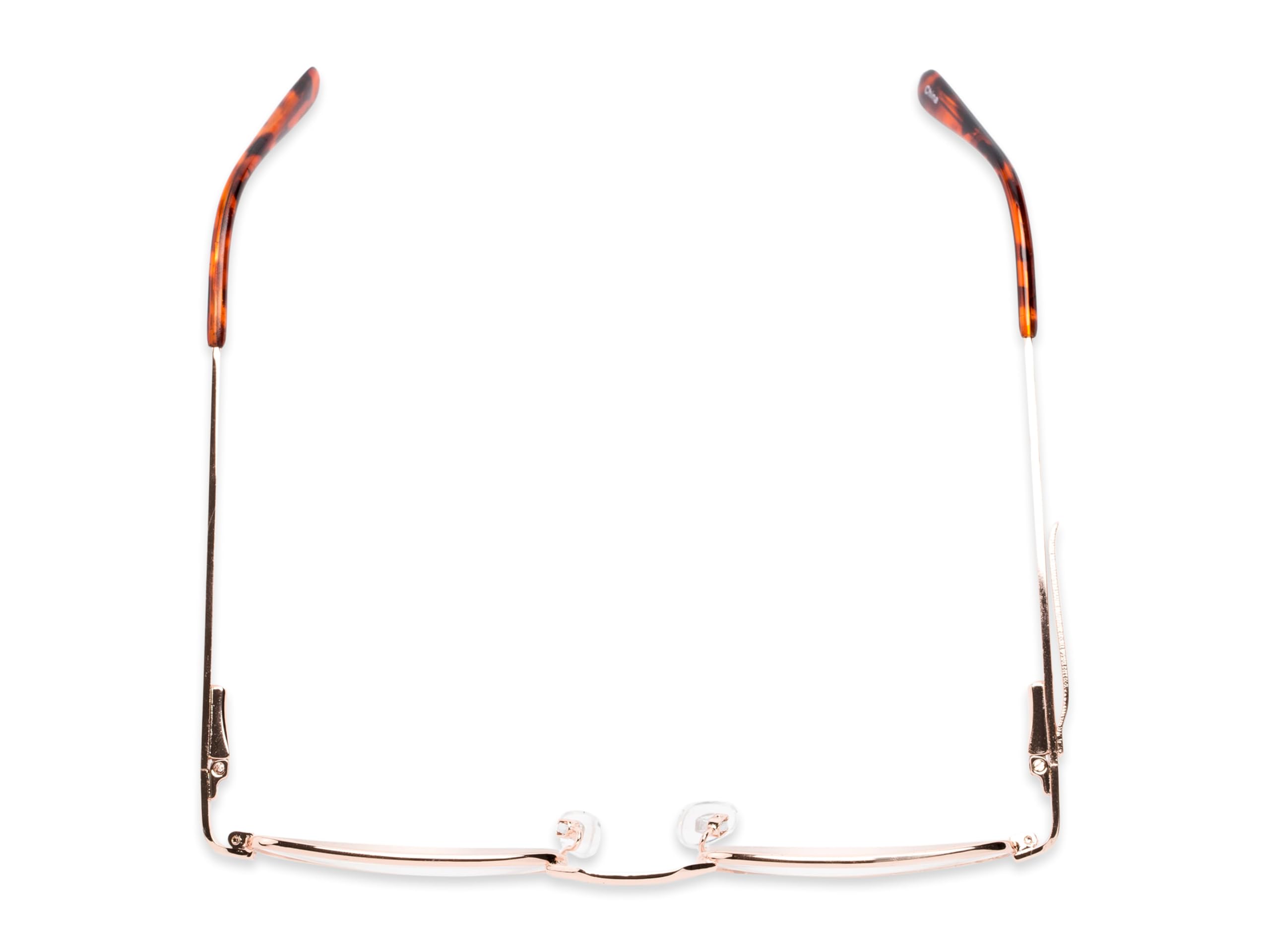 Readers.com Reading Glasses - Anderson Metal Rectangle Style Eyewear for Men & Women | Perfect for Reading, Computer Work & Daily Use