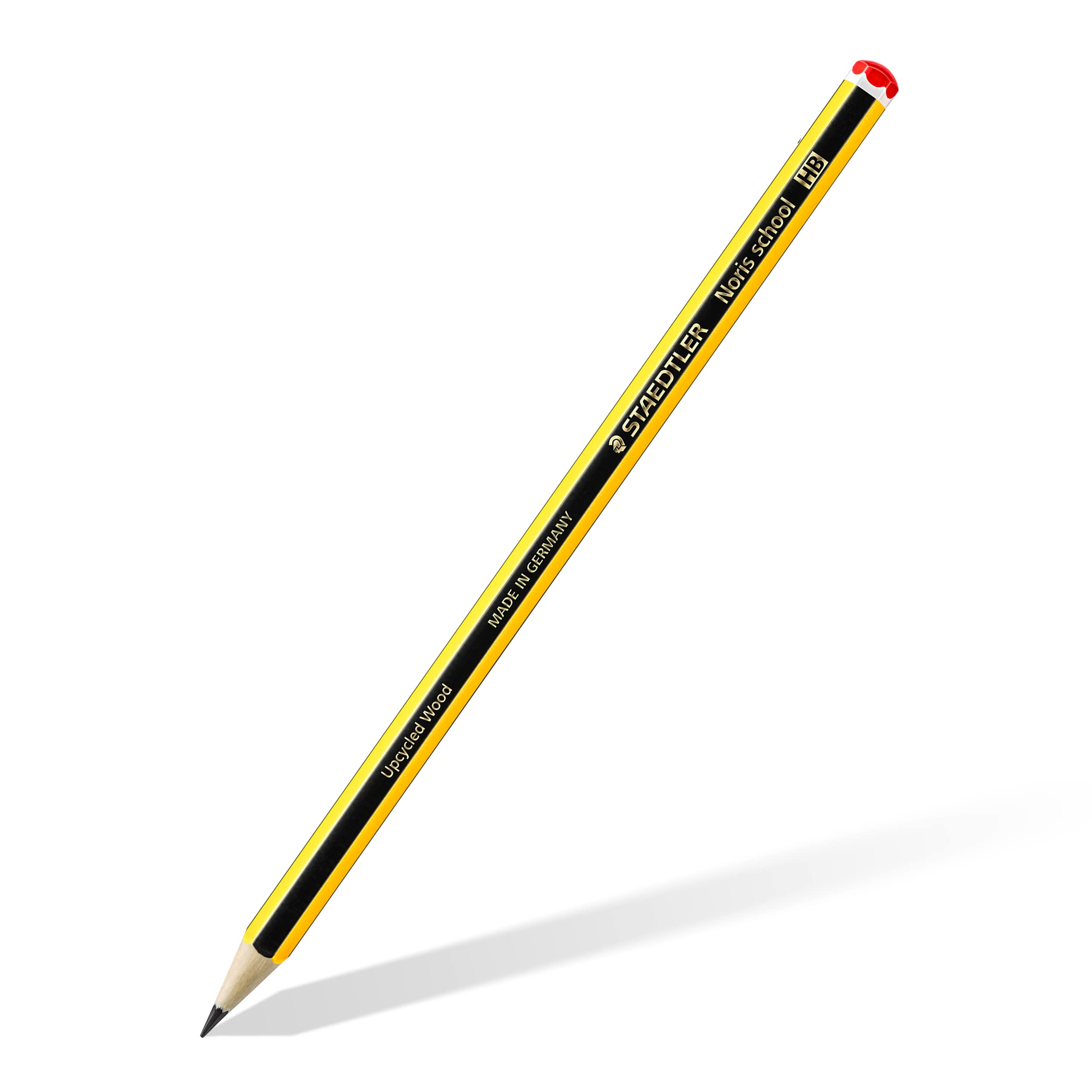 STAEDTLER 121 511BKD Noris School HB Graphite Pencils Set - 2 Pencils, Eraser & Sharpener for Students, Artists & Office Use - Perfect for Writing, Drawing & Sketching