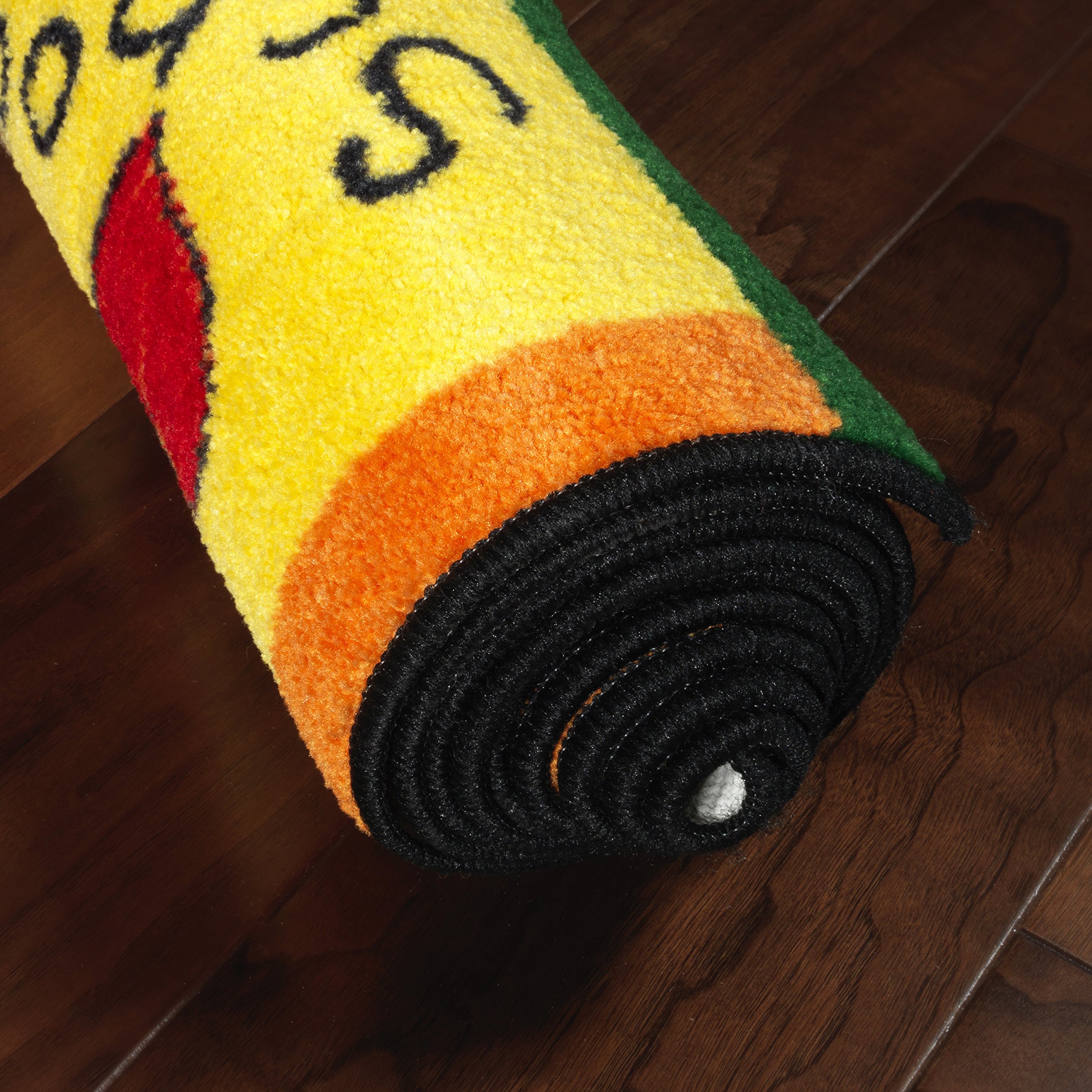 Flagship Carpets Educational Area Rug for Kids - Interactive Learning Carpet with Alphabet, Numbers & Games - 6' x 12' Multicolor Playroom Rug for Classroom, Nursery & Children's Bedroom - Perfect for Early Childhood Education & Playtime Activities