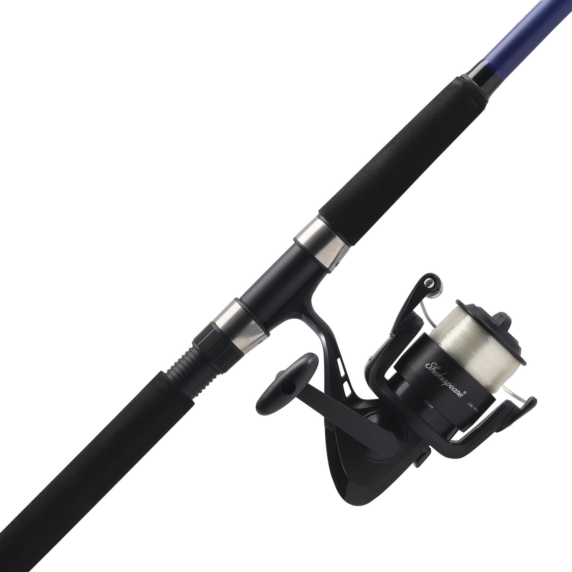 Catch More Fish® Surf Pier 8 Ft Spinning Fishing Rod - Saltwater & Freshwater Fishing Gear for Surf, Pier, and Beach Angling - Perfect for Shore Fishing and Casting Lures