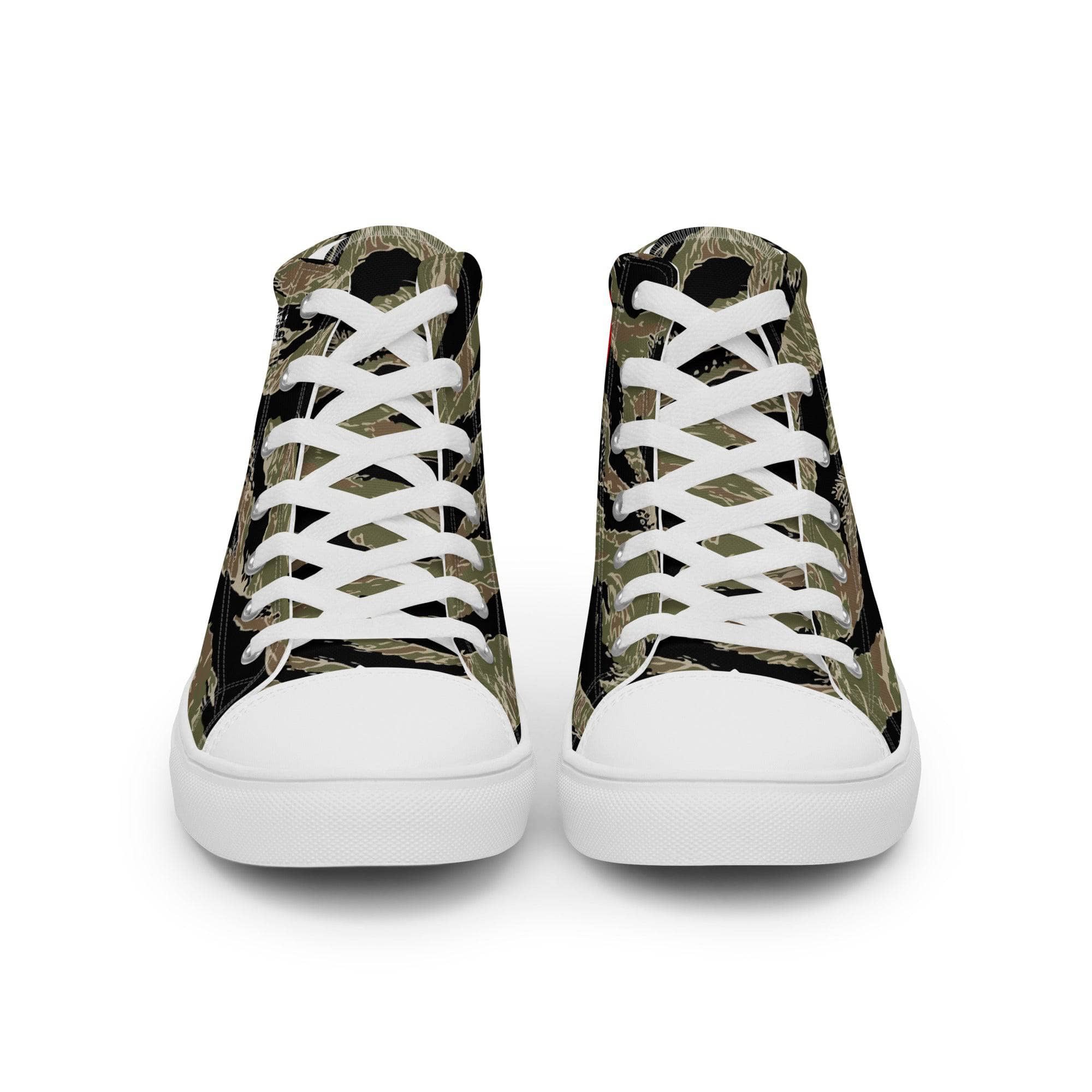 Men's Tiger Camo Sneakers - Lightweight Breathable Running Shoes for Outdoor Sports & Casual Wear