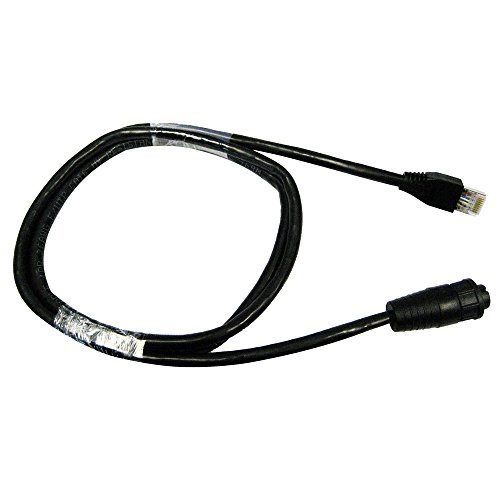 RAYMARINE RayNet to Male RJ45 Adapter Cable - 1 Meter (3.3ft) Ethernet Network Connector for Marine Electronics - Model A62360 / RAY-A62360 - Perfect for Boat Navigation Systems & NMEA 2000 Networks