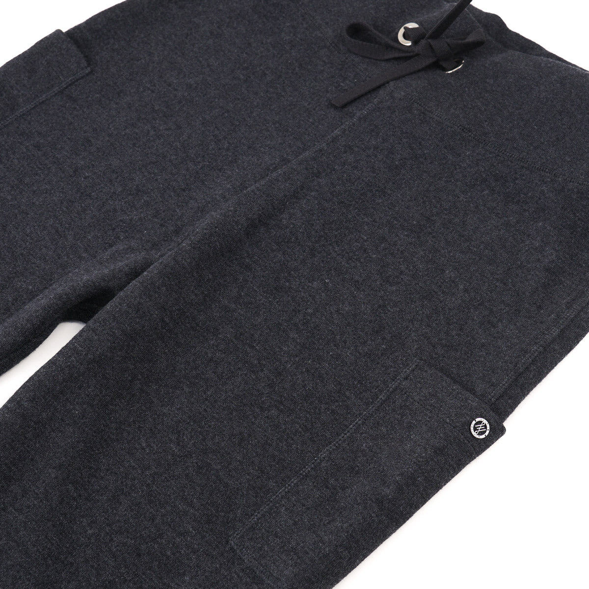 Premium Men's Cashmere Jogger Pants by Manrico - Soft & Comfortable Lounge Pants for Home, Travel & Casual Wear