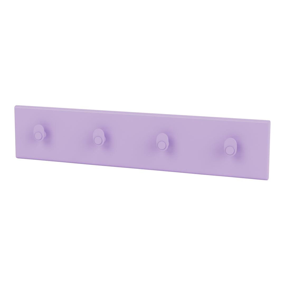 Wall Mounted Coat Rack with 4 Hooks - Space Saving Entryway Organizer for Hats, Scarves, Bags & Jackets - Perfect for Hallway, Bedroom or Closet Storage