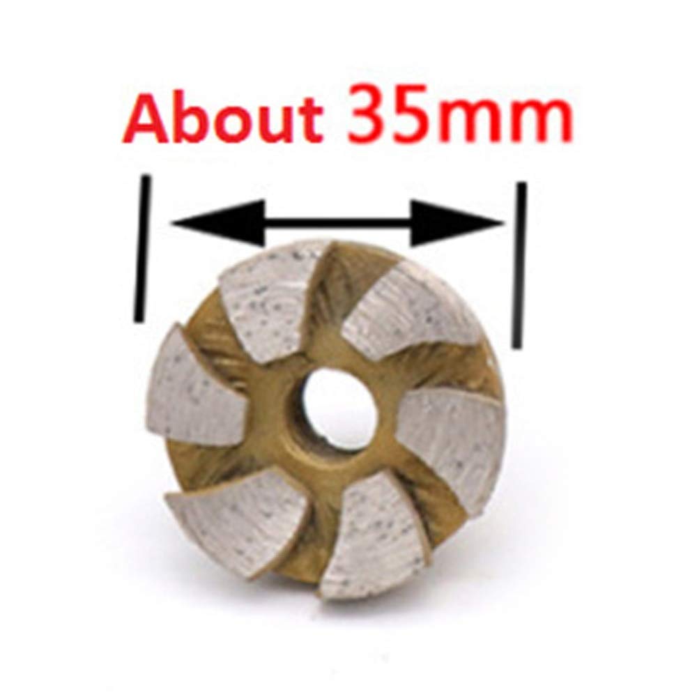 Premium Diamond Grinding Wheel Cup Disc - 35/50/56mm for Concrete, Granite, Marble & Tile Cutting - Heavy Duty Grinder Tool (50mm) - Perfect for Countertop Resurfacing, Stone Polishing & DIY Home Renovation Projects