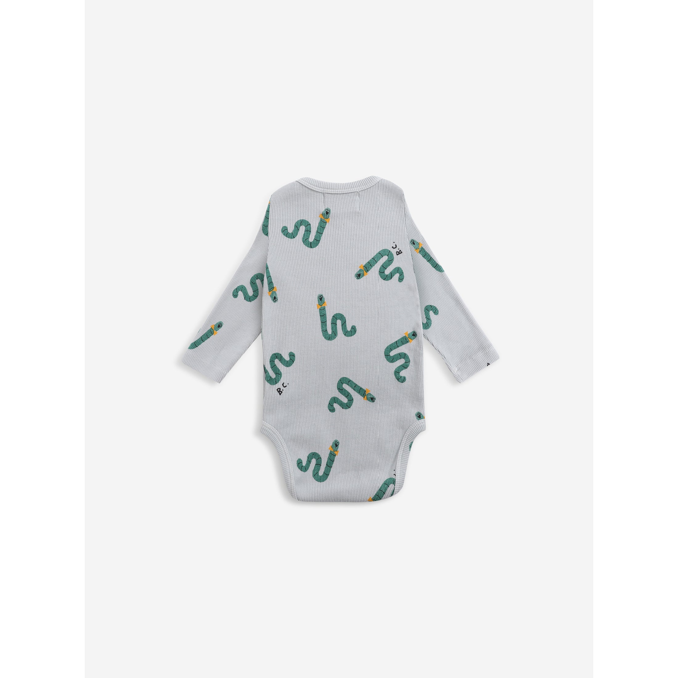 Bobo Choses Scholar Worm All Over Body Print Kids T-Shirt - Soft Cotton Casual Tee for Boys & Girls - Perfect for School, Playdates & Everyday Wear