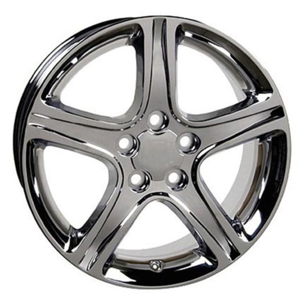 17 Inch Chrome Alloy Wheel Replacement for Toyota Sienna 1998-2017 - OEM Style Replica Rim 4750906 - Perfect for Upgrades, Restorations & Off-Road Adventures