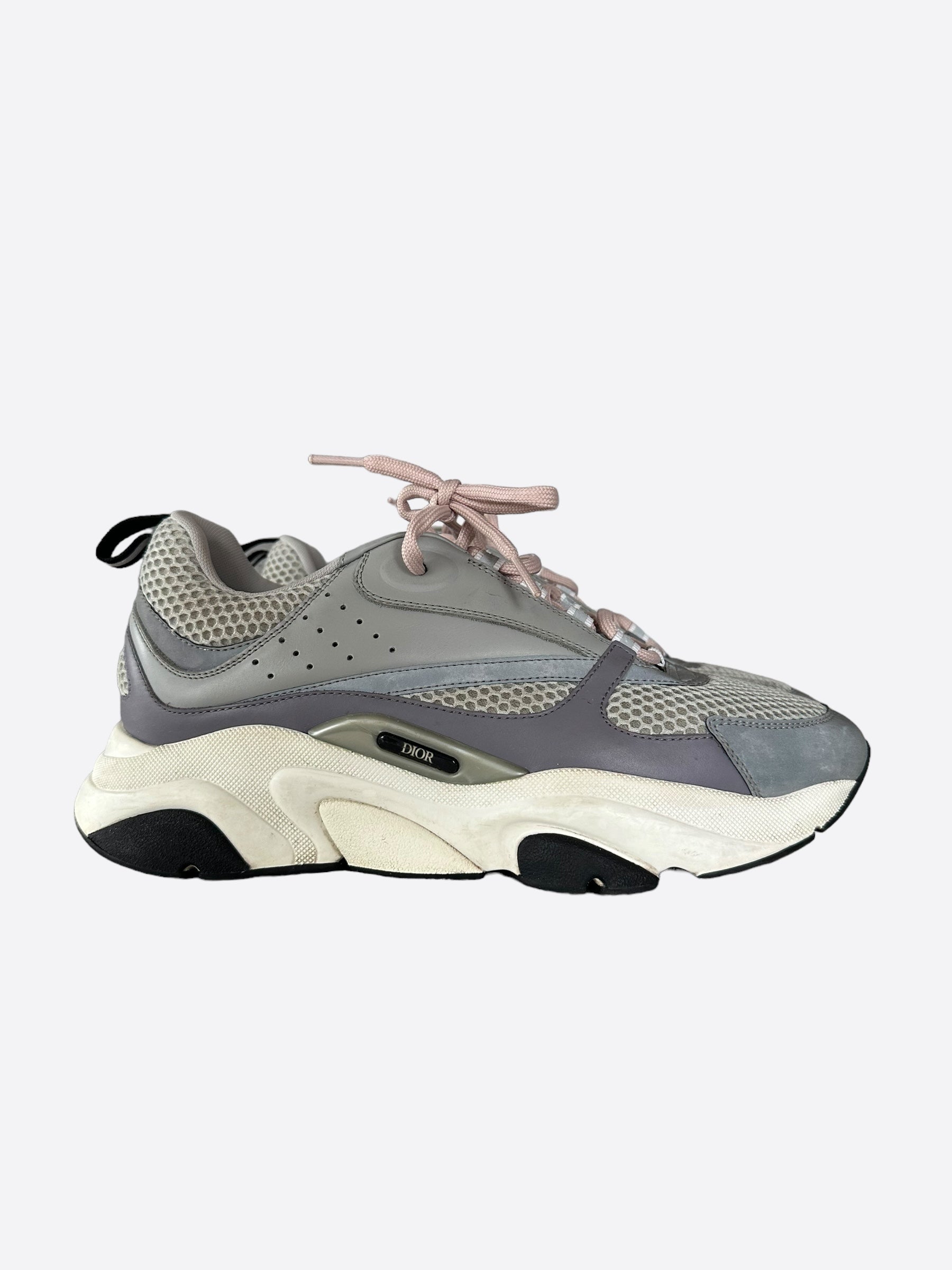 Dior Grey & Blue B22 Sneakers for Men - Luxury High-Top Fashion Sneakers | Perfect for Casual Wear, Street Style & Everyday Comfort