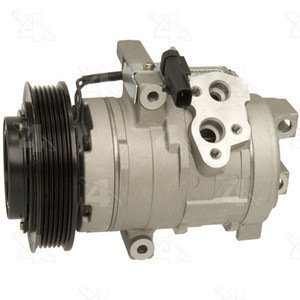 Four Seasons 98309 AC Compressor Replacement - High Performance Auto Air Conditioning Compressor for Smooth Cooling | Perfect for Car AC Repair & Maintenance
