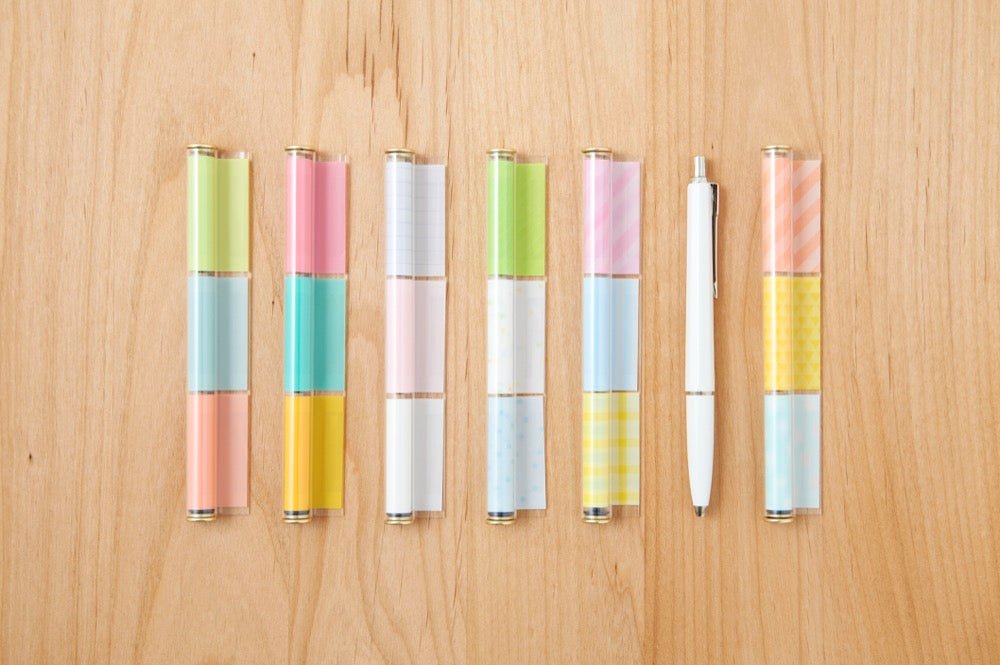 PENtONE Roll-Type Film Sticky Notes by Kanmido - Transparent Self-Adhesive Memo Pads for Office, School & Home Organization